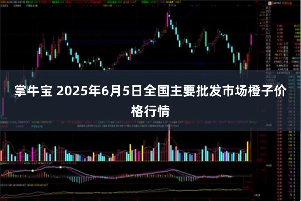 掌牛宝 2025年6月5日全国主要批发市场橙子价格行情