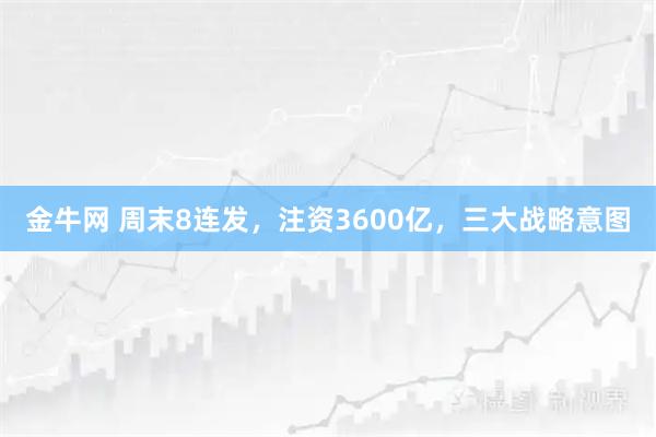 金牛网 周末8连发，注资3600亿，三大战略意图